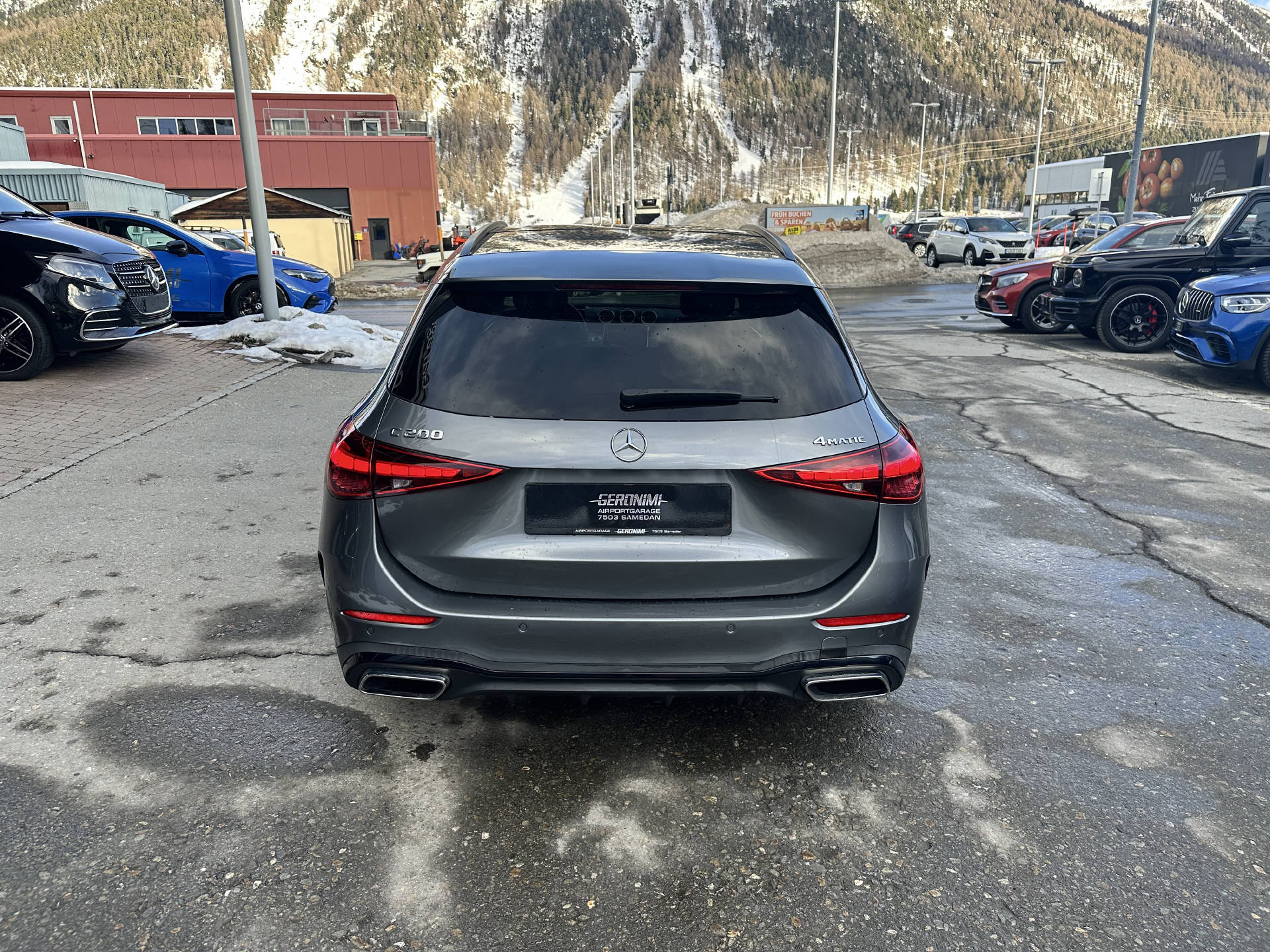 MERCEDES-BENZ C 200 AMG Line 4matic Kombi - 8