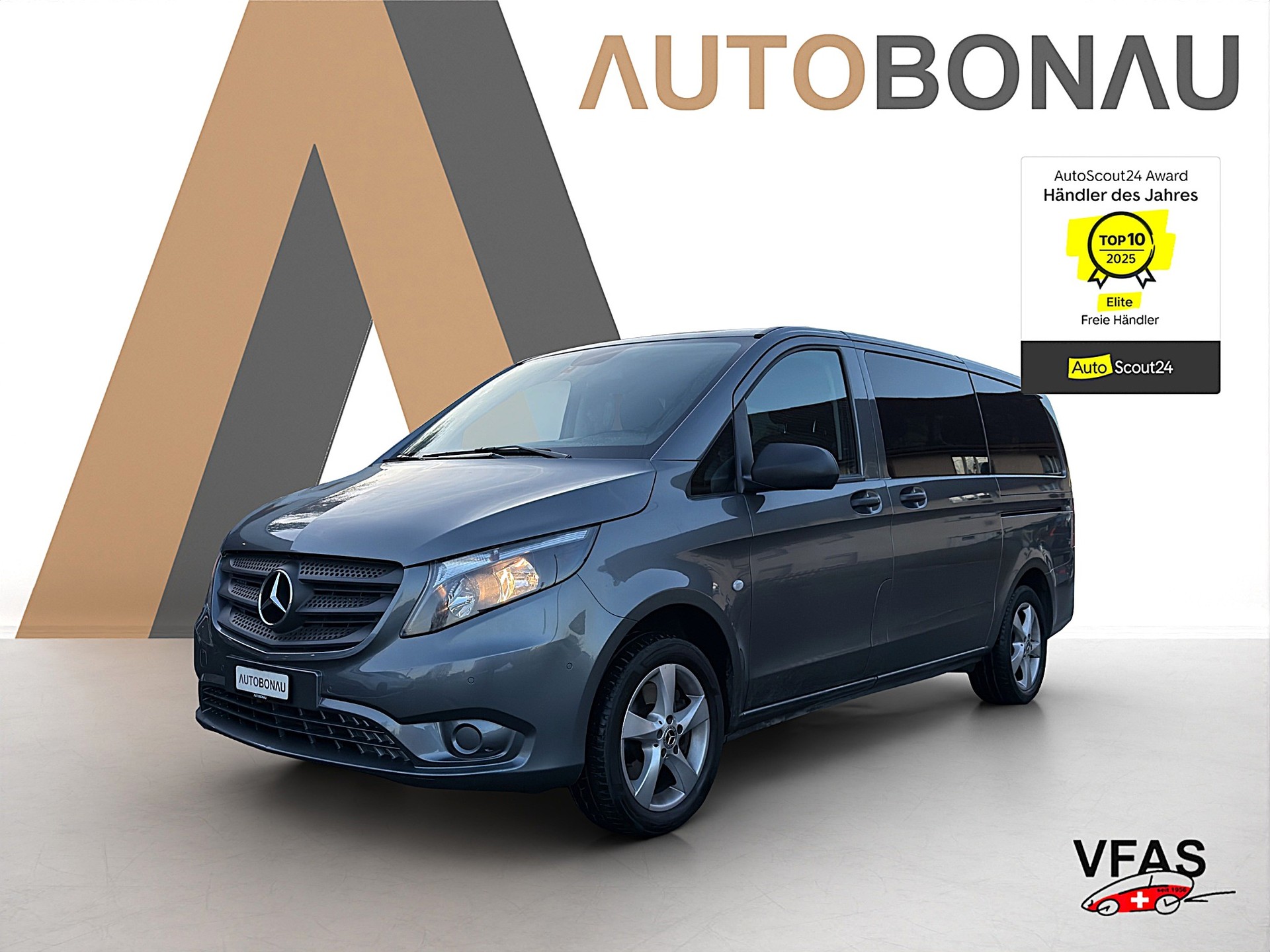 MERCEDES-BENZ Vito 116 CDI Lang Select Family 4Matic 9G-Tronic 8 Plätzer