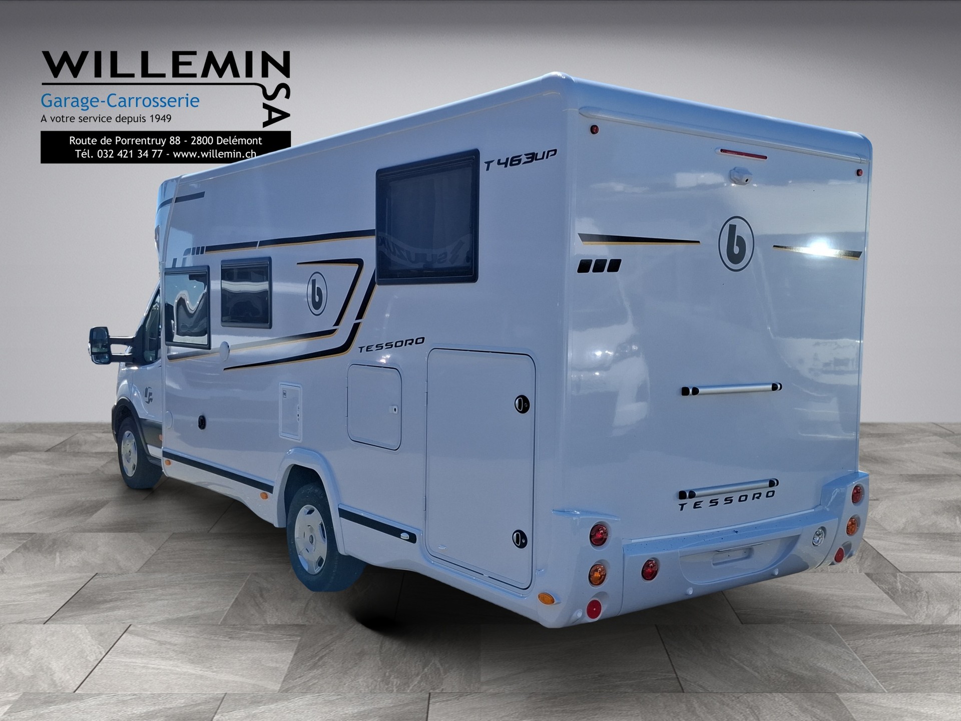 BENIMAR Tessoro 463 UP auto (avec crochet d'attelage) - 2
