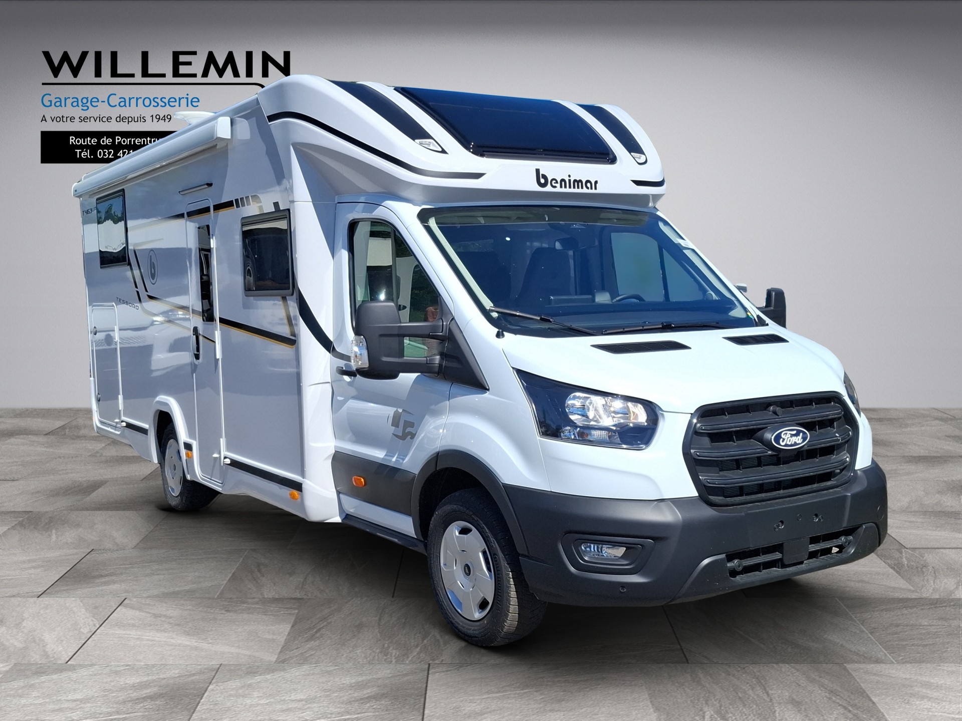 BENIMAR Tessoro 463 UP auto (avec crochet d'attelage)