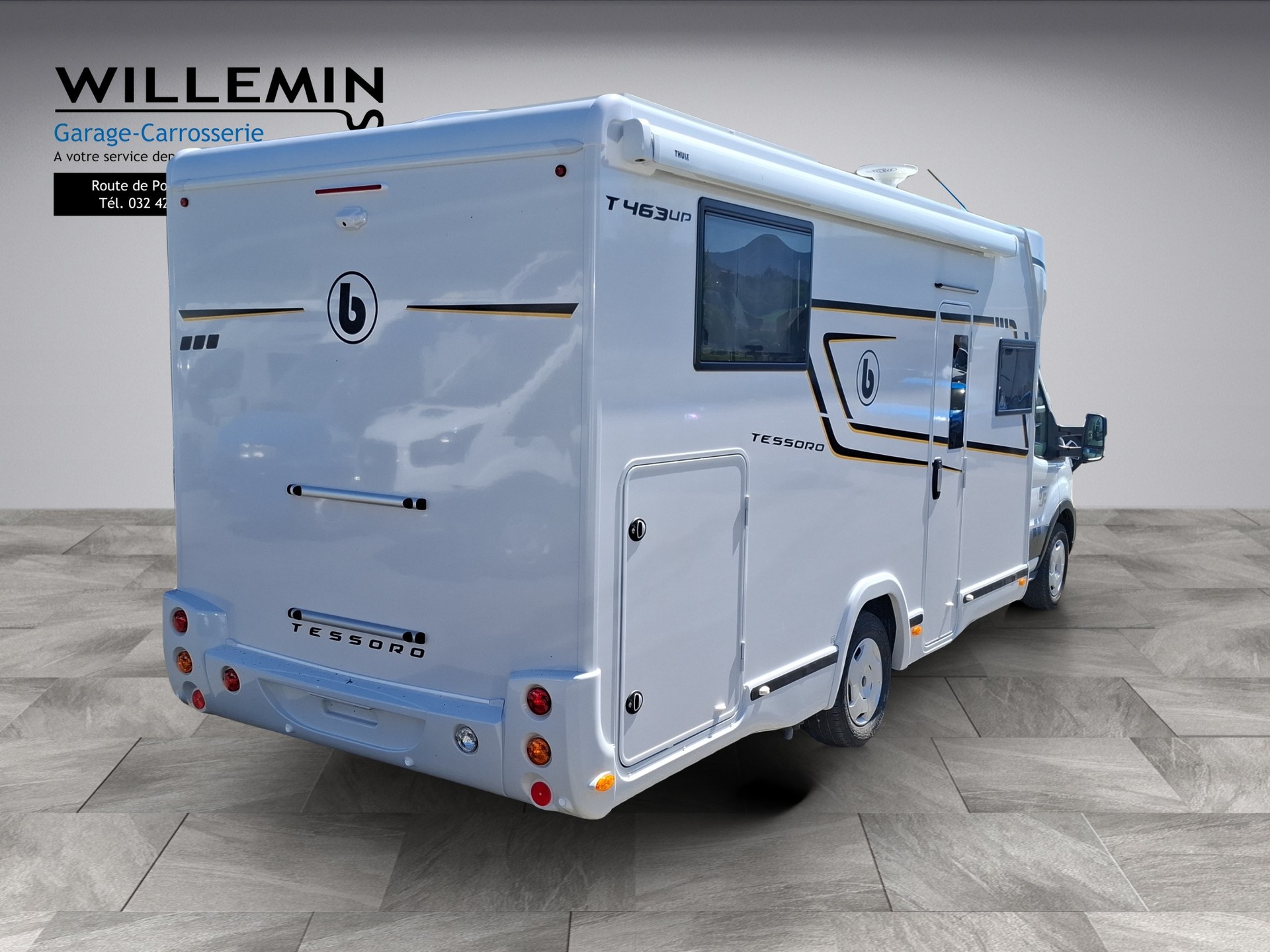 BENIMAR Tessoro 463 UP auto (avec crochet d'attelage) - 3