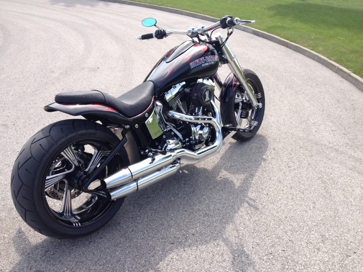 HARLEY-DAVIDSON FLSTC Softail Heritage Classic ABS " Custom " - 7