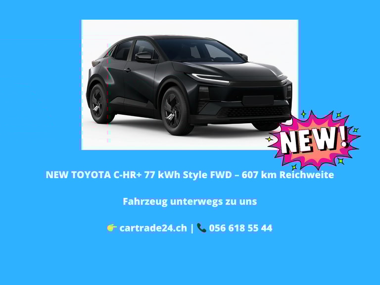 TOYOTA C-HR+ 77 kWh Style FWD 607km WLTP Image