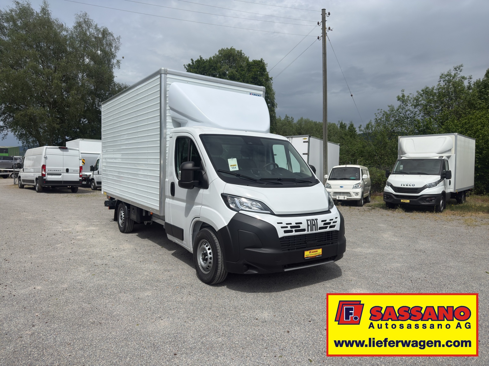 FIAT Ducato 2.2 MJ 140 Heavy Koffer mit Hebebühne