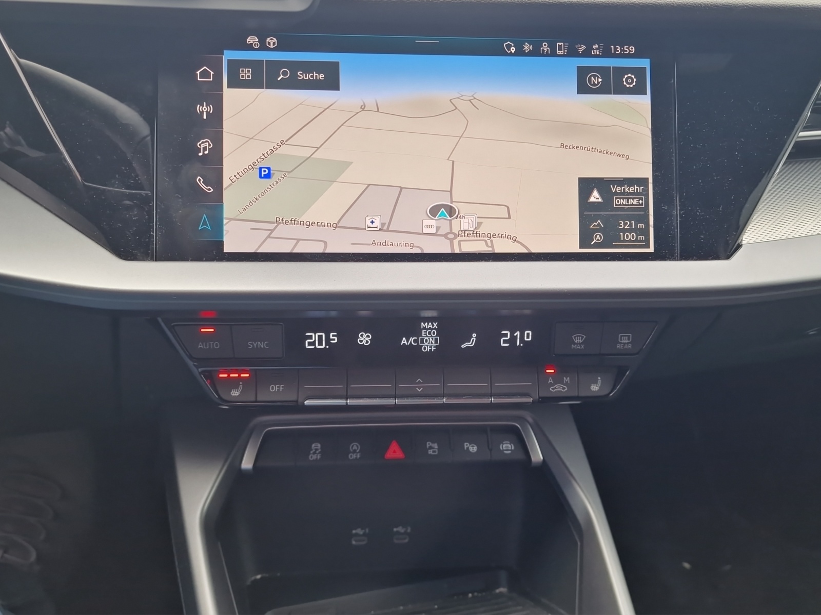 AUDI A3 Sportback TFSI 110 kW Attraction S tronic - 9